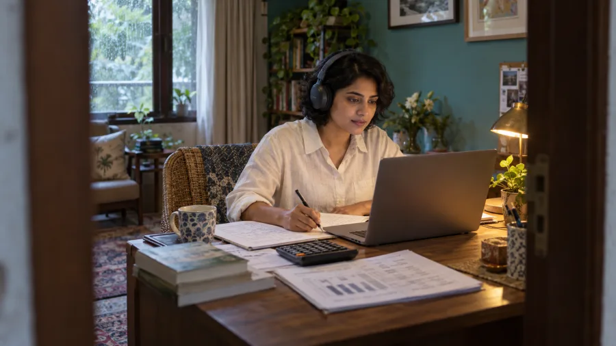 Banking & Finance preparation in an Indian learning setting